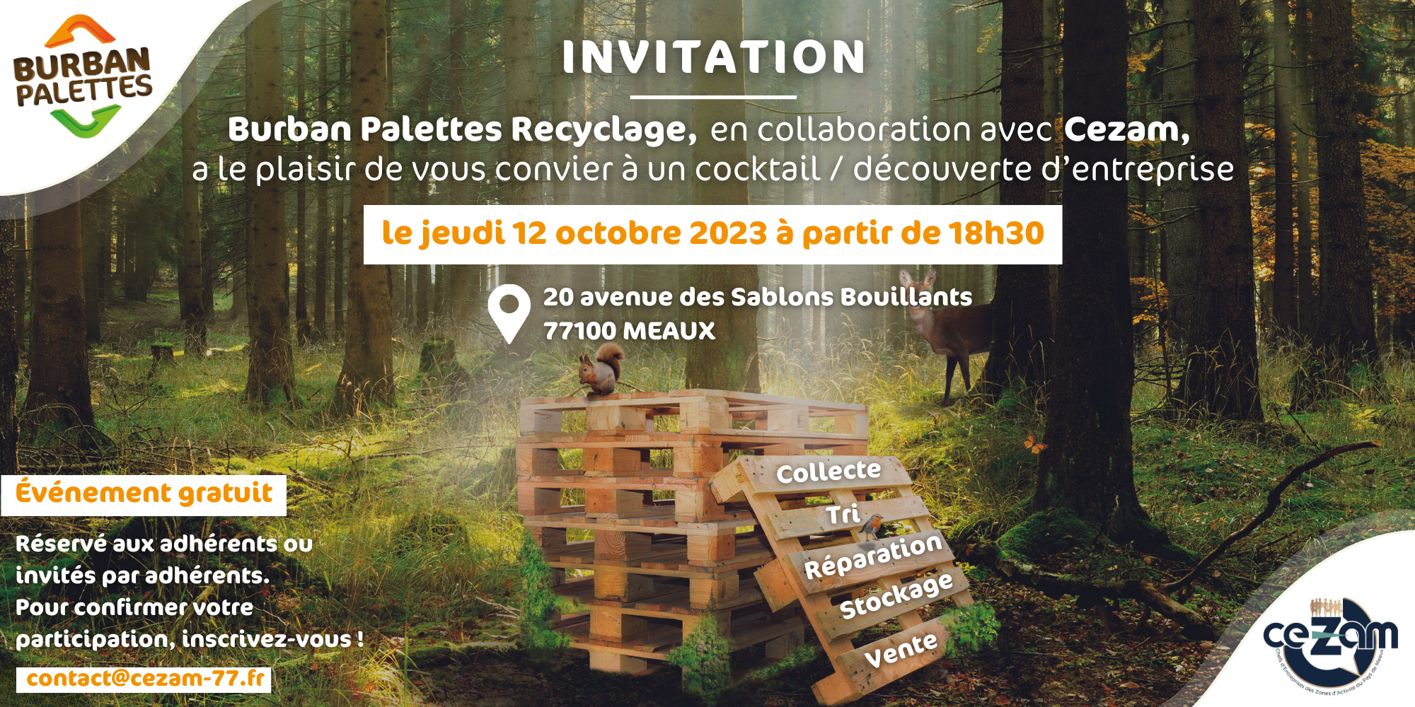 Invitation - CEZAM - BURBAN PALETTES MEAUX nveau mail